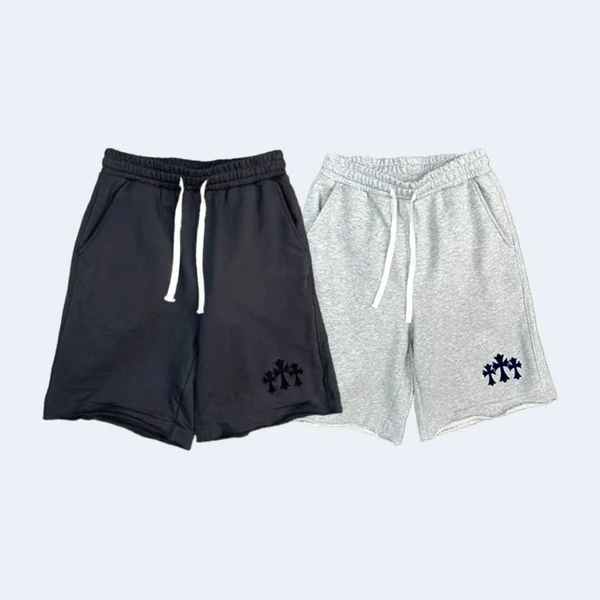 크롬하츠 25SS 산스크리트 트리플 크로스 쇼츠 블랙 , 그레이 (2COLOR)